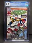 CGC 7.0 Amazing Spider-Man 354 Newsstand 1991 Marvel Fleer insert