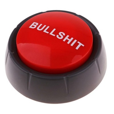 Bullshit Alert Button Toy Prank Light Sounds Answer Buzzer Spielzeugzubehör