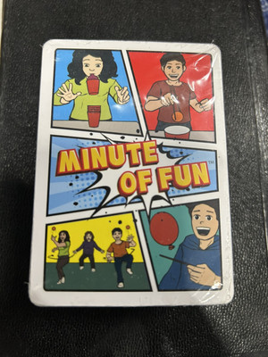 Minute Of Fun Expansion Pack Unopened Card Deck