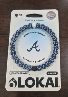 X-Large Atlanta Braves *LOKAI BRACELET Brand New - Image 1 of 4