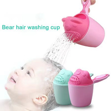 Toddler Shampoo Cup Baby Bath Caps Child Washing Hair Cup with Eye Protection
