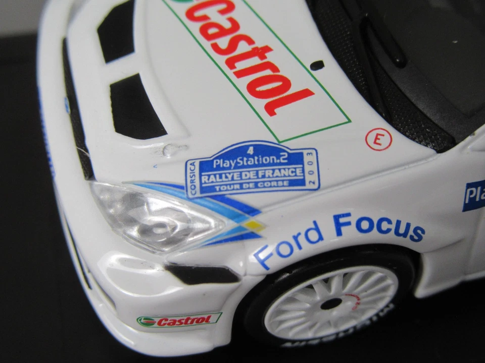 D812 Solido 1593 Ford Focus RS WRC #4 Tour De Corse 2003 Martin 1:43 + Scatola - Immagine 4 di 4