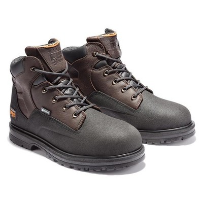 Men's Timberland PRO 6'' Powerwelt Steel Toe Waterproof Work Boots slip-resistant