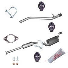 Auspuff Komplett Mazda 3 1.4i / 1.6i-16V Fliessheck bis 06/2009 + Montagesatz