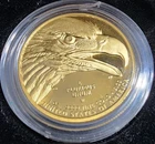 2021-W AMERICAN LIBERTY COA/OGP HIGH-RELIEF $100 GOLD PROOF C 1 OZ .9999 US MINT