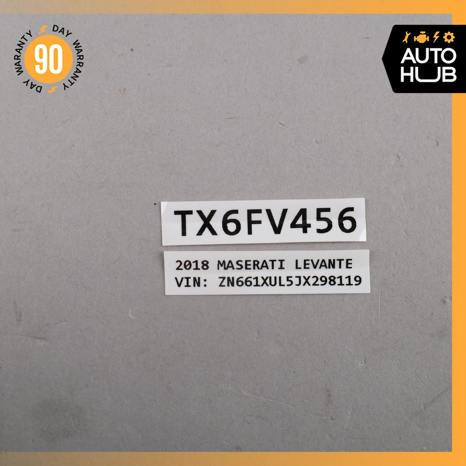 17-24 Maserati Levante M161 Fuel Vapor Solenoid Valve OEM 89k
