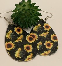 Boho Earring, Flower Earring, Sunflower Earring, Gift Idea, Flower Lover
