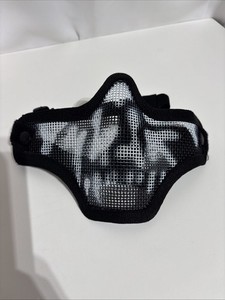 Lancer Tactical Metal Mesh Lower Fave Mask Protection Air soft BBGUN Graffiti