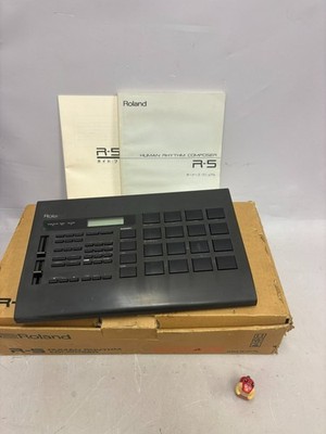 Roland R-5 Human Rhythm Composer Drum Machine w/ Box Manual from
