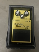 Boss SD-1 Super Overdrive Guitar Effects Pedal - Used, Includes Box