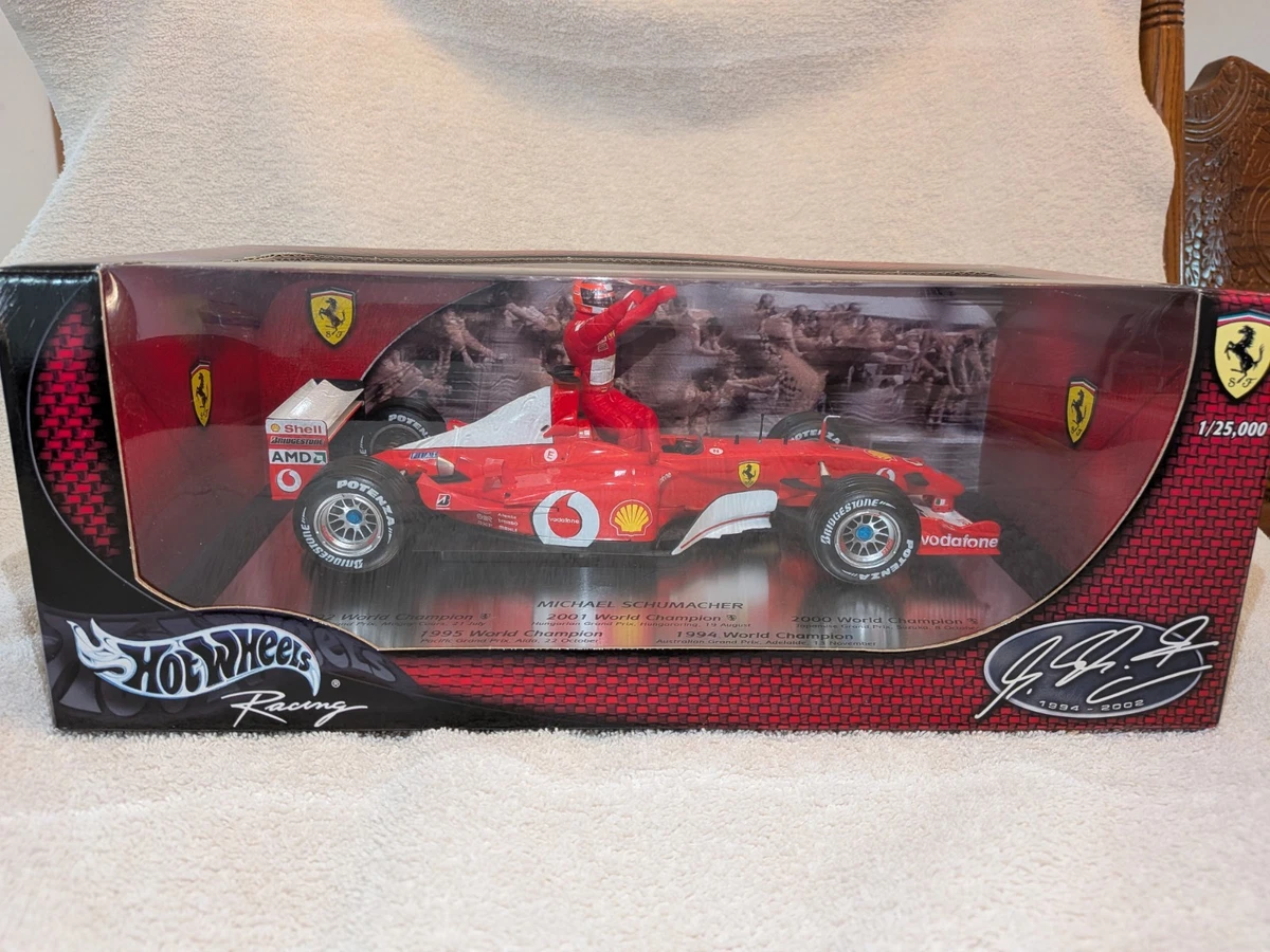 Michael Schumacher Diecast Formula 1 Cars Ferrari 2002 Vehicle