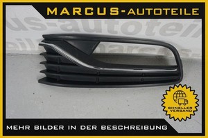 VW Polo 6C 2014-2017 Stoßstange Gitter Vorne mit Chrom Links Blende Nebelgitter