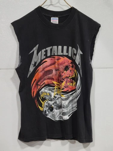 Metallica Summer Sanitarium Tour Rockfest Sleev 2000s vintage concert t-shirt, vintage, single stitch, B+ condition
