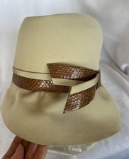 Vintage Christian Dior Chapeaux Felt Hat