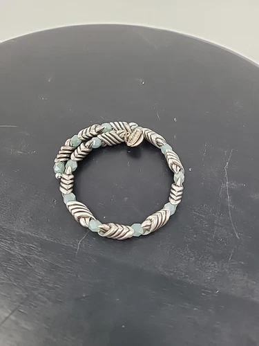 ALEX and ANI VINTAGE 66 Depths Of The Wild MILKWEED FORESTS BLESSING Beaded WRAP