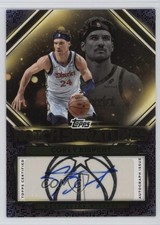 2025-26 Topps Topps Notch Signatures Corey Kispert #TNS-CK Auto 0fp5