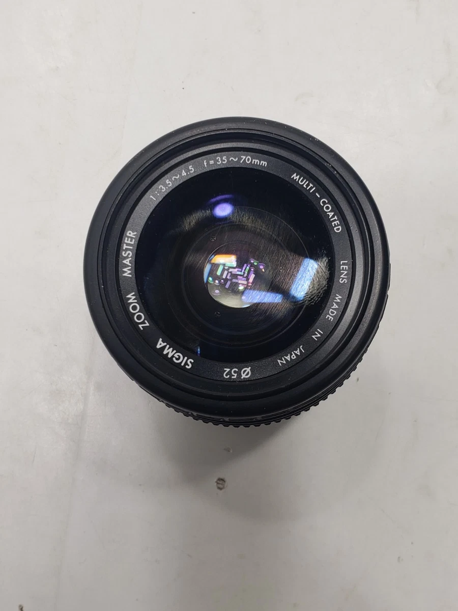 Zoom Sigma 35-70mm Focal Camera Lenses for sale - eBay
