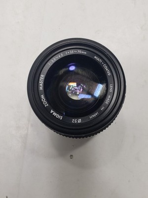 Sigma Zoom Master 35-70mm 1:3.5-4.5 Auto Focus Camera Lens Multi Coated