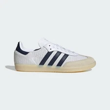 NEW Adidas Samba OG Mens Knitted Mesh White/Night Indigo JH5633 Size Varies