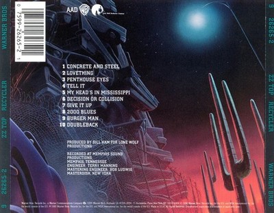ZZ TOP RECYCLER NEW CD