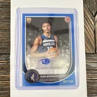 Topps 2025-26 Bowman Joan Beringer Rookie Blue Autograph /150 Timberwolves NBA
