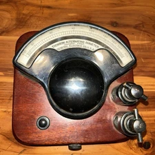 Thomson Alternating Ammeter beautiful box no scratches excellent condition