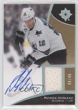 2015-16 Ultimate Collection Spectrum Silver Jersey 6/49 Patrick Marleau Auto a4e