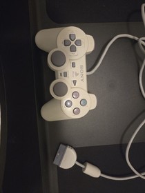 Sony PSone PlayStation 1 Analog Wired Controller Gray SCPH-110 5ft