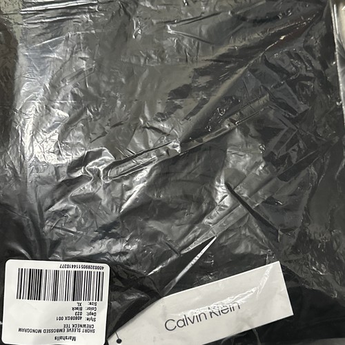 NWT CALVIN KLEIN MSRP $54.99 MEN'S WHITE CREW NECK SHORT SLEEVE T-SHIRT S M L XL - Picture 2 of 5