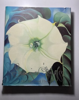 GEORGIA O'KEEFFE  One Hundred Flowers  Hardcover 1995 First Ed 1st Print LARGE