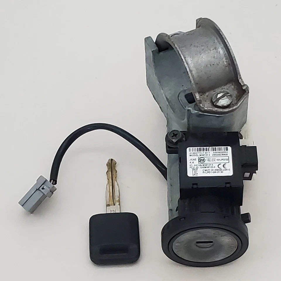 2013-2019 Nissan Sentra Ignition Switch Lock Cylinder Assembly + Key Immobilizer - Image 2 of 4