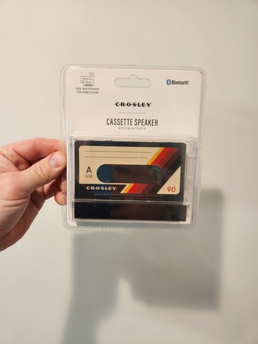 New Crosley Vintage Throwback 80s Bluetooth Cassette Speaker Nostalgia Retro