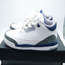 Jordan 3 Retro Midnight Navy White Elephant Print Toddler 9C DM0968-140