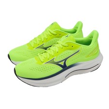 Mizuno Wave Inspire 22 Yellow Navy Men Road Running Jogging Shoes J1GC2644-02