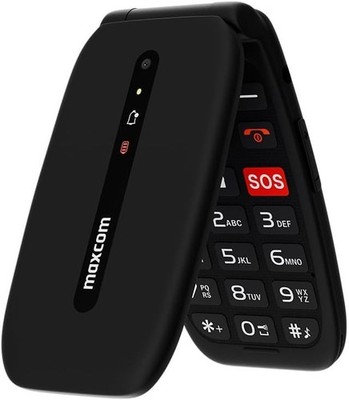 Maxcom MM828 - Handy Klapphandy - 4G Volte - gut ablesbarer 2,4'' Bildschirm - SOS aber