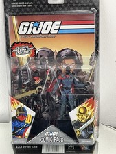 GI JOE 25TH ANNIVERSARY COMIC PACK Black Head DESTRO & IRON GRENADIER