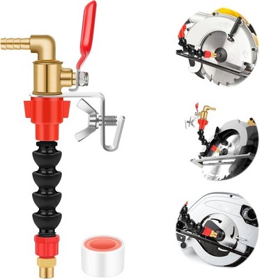 Dust Remover Water Spray, Misting System Water Sprayer for Cutting Machine Angle