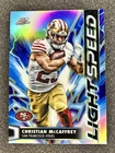 2025 Topps Cosmic Chrome Christian McCaffrey Base (RAW)