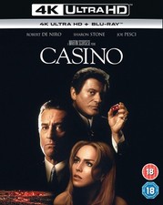 Casino 4K UHD Blu-ray Vinny Vella Kevin Pollak Alan King Joe Pesci UK IMPORT 