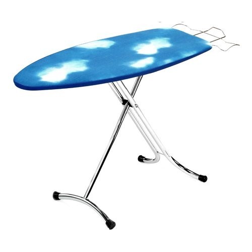 Asse da Stiro Top House 8852 Rugby-2 Blu | Struttura in Acciaio Cromato