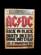 AC/DC Sight & Sound Collection Box Set CD DVD New Sealed 3 Disc Set Donington!!