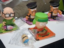4x KidRobot South Park Series 1.  Kyle, Garrison, Mr. Slave X2. NEW Condition