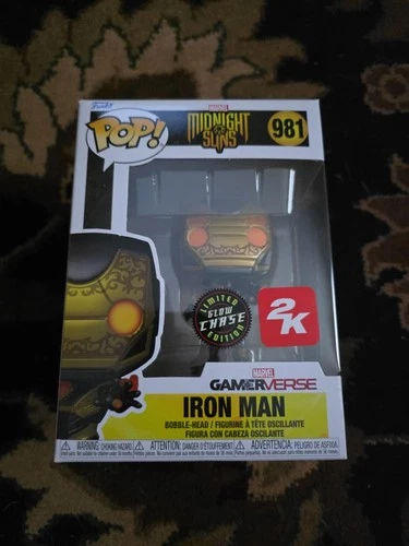Funko Pop! Marvel Midnight Suns Iron Man Chase Gamerverse Vinyl Figure #981