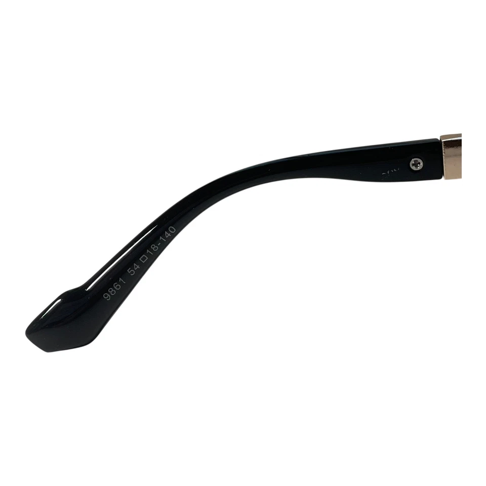 Authentic CHANEL Sunglasses Cat Eye Runway CC Logo Black & Gold - image 4 of 4