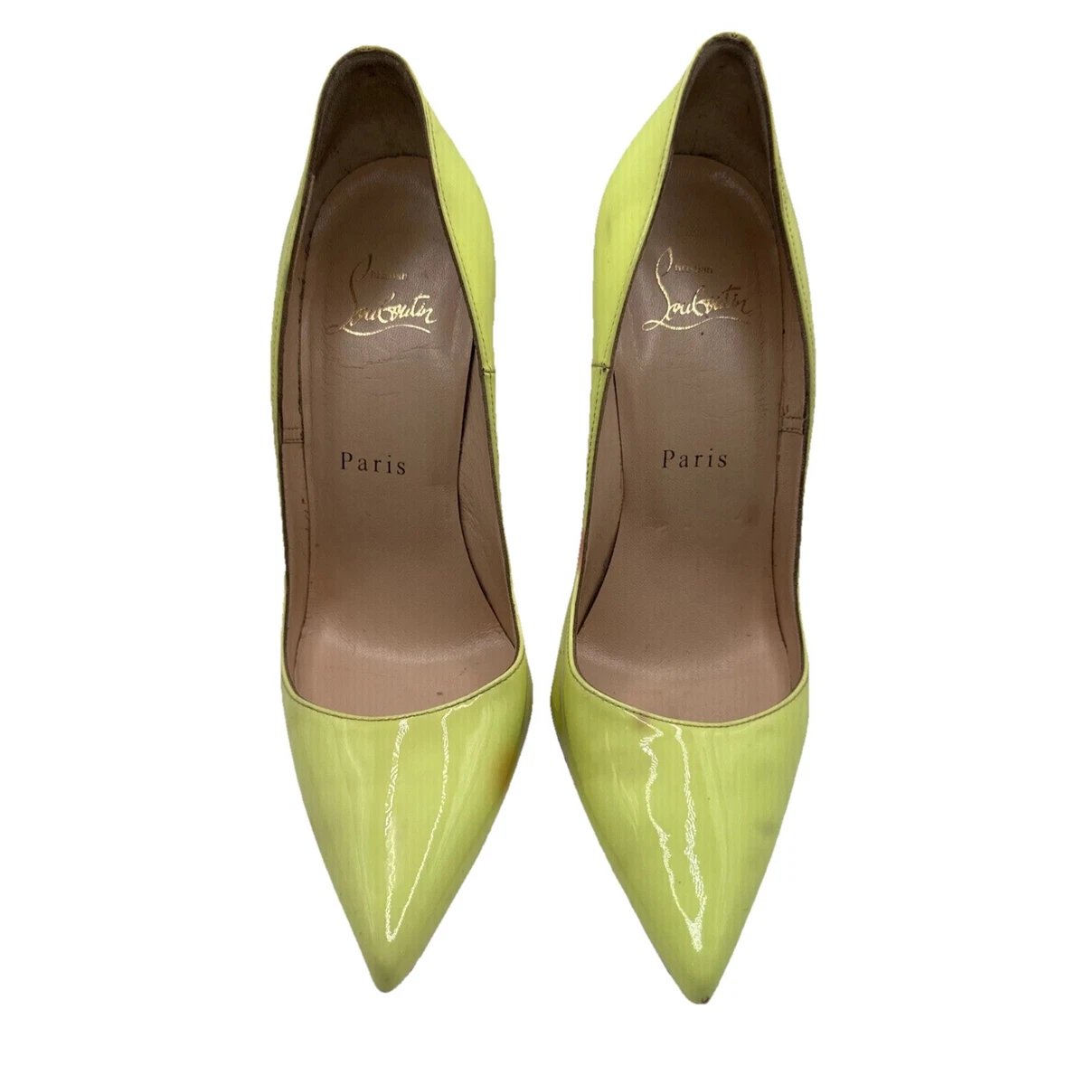 Christian Louboutin Yellow Heels for Women for sale | eBay