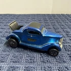 Vintage Hot Wheels Redline 1968 Blue Classic 36 Ford Coupe Blk Int. SEE PICS