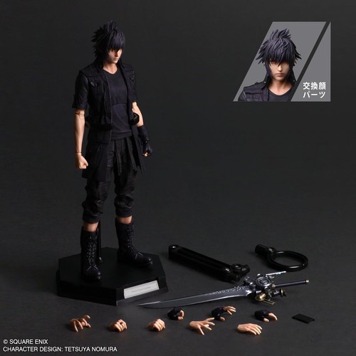 PLAY ARTS SHIN Noctis Lucis Caelum Final Fantasy XV SQUARE ENIX from Japan - Picture 9 of 9