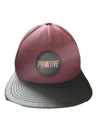 Primitive Apparel Strapback Hat Red 