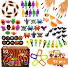92 PACK Halloween Party Favors for Kids Trick or Treat Trinkets Small Toys Bulk