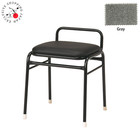 Arcade Game Stool Backrest Chair for SEGA Blast Astro City Cabinet Moquette Gray